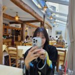 Rika Adachi Instagram - この色合いかわいい🩵