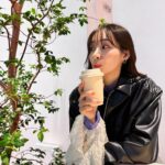 Rika Adachi Instagram - ほっとひと息 cafe time〜☕️🌸