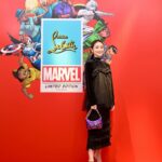 Rika Izumi Instagram - マーベルとクリスチャンルブタンのコラボレーションアイテムが並んだ、 クリスチャンルブタン六本木ヒルズ店に行ってきました🚀 赤を基調とした店内にはマーベルのアニメーションと、 宝石のような装飾がちりばめられた靴やバッグが輝いていました👠✨ #PR #ChristianLouboutin #Marvel  @louboutinworld