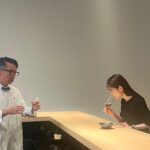 Rika Izumi Instagram - グランドセイコーのクラフトマンシップや革新性を「五感」を通じて体感できる限定イベント"ALIVE IN TIME through the FIVE SENSES"へ💫 味覚・嗅覚エリアでは、傳の長谷川シェフとKOFFEEMAMEYA Kakeruの國友さんのタッグが、和食とコーヒーが融合した今までにない未知の味の体験を提供してくださいました。 着用している腕時計は、どんな装いにも合う美しい佇まいの白い文字盤のクラシックモデル。レザーの付け心地も良く、スムーズに動く秒針を眺めていると幸せな気持ちになれました。 #grandseiko #グランドセイコー #aliveintime #grandseiko5senses #pr