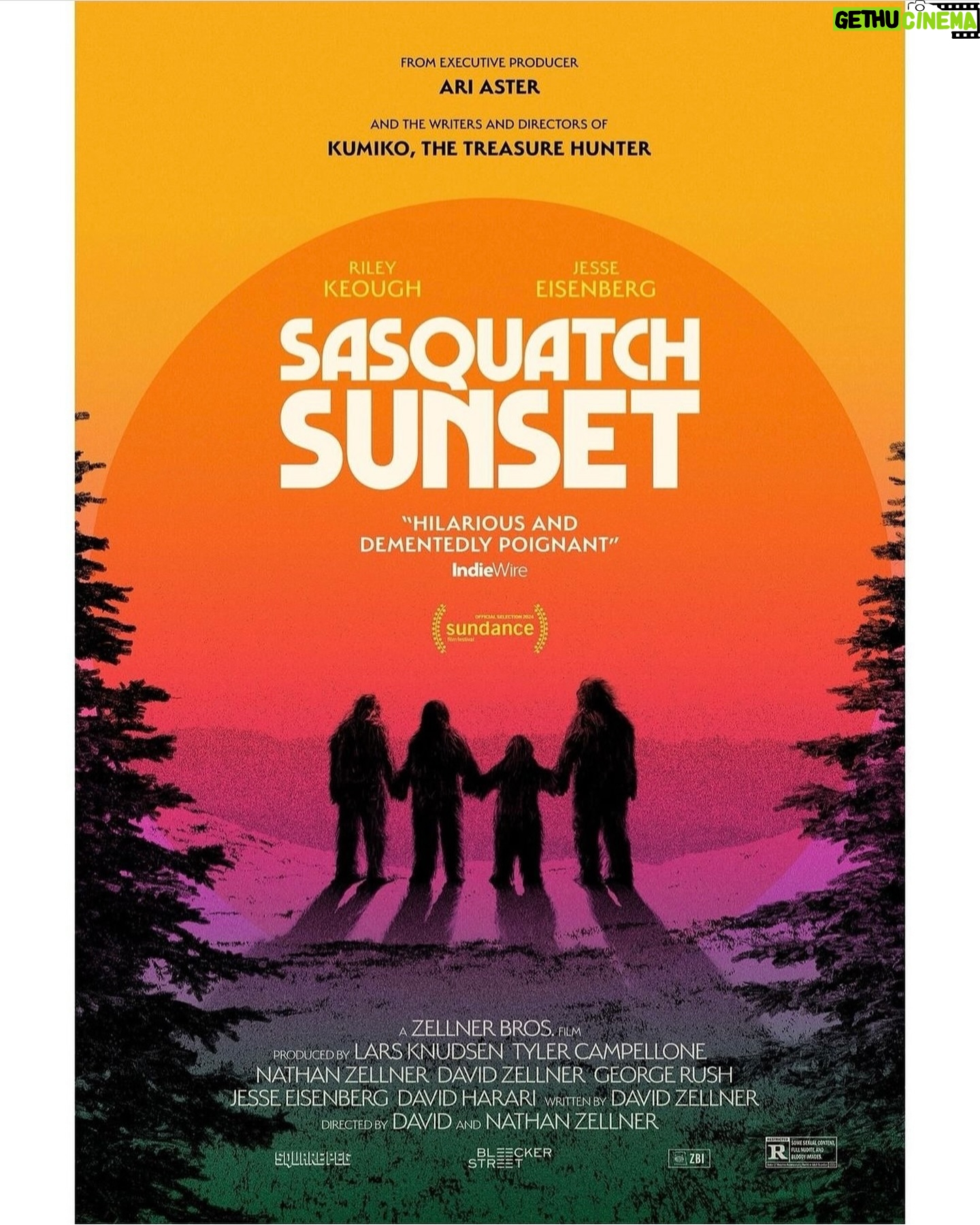 Riley Keough Instagram - Here is our poster… and tomorrow will be our trailer. I am so excited to share the wonderful work of @davidzzzellner and @nathanzellner with you. 🏕️