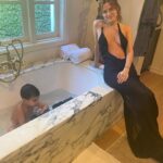 Riley Keough Instagram - Bath Time @sweetbabyjamie