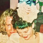 Riley Keough Instagram - Goodbye for now to my beautiful fairy godmother @angelamccluskeymusic 🧚🏻 we will see you again.