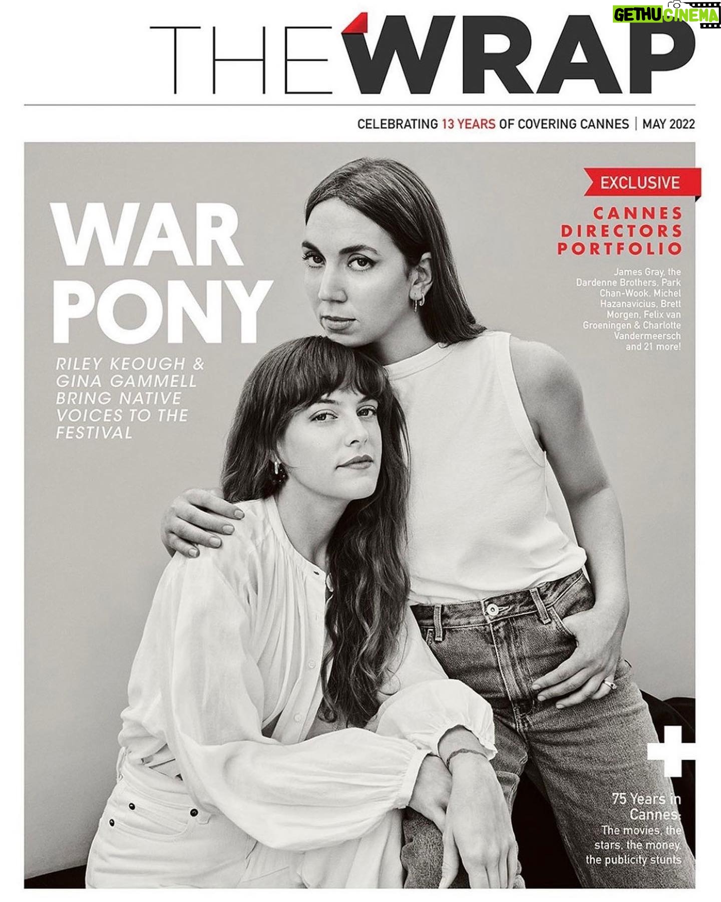 Riley Keough Instagram - Thank you @thewrap 🥰 for putting us on your Cannes issue