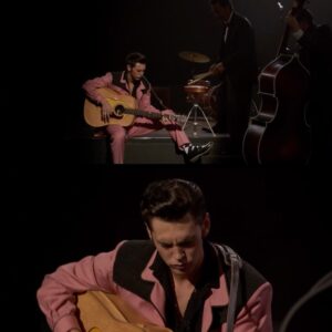 Riley Keough Instagram - One of the most remarkable parts to me about @elvismovie that people may not know (because he’s done such an fantastic job) is that @austinbutler is singing all of the early Elvis vocals himself. @bazluhrmann shared this clip today from an early screen test of Austin that I wanted to repost because what he was able to do is just so beautiful.