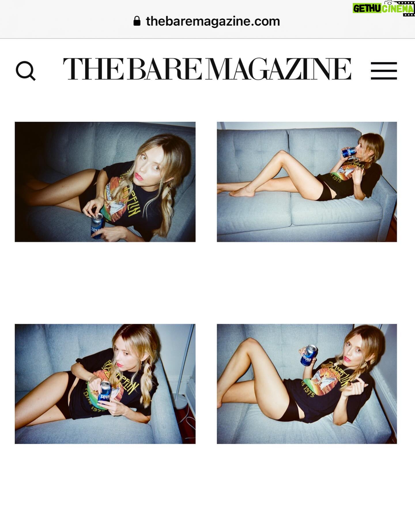 Riley Voelkel Instagram - Thank you @the.baremag and @tina_turnbow for the best day togetherđź’‹ read the full article at thebaremagazine.com #barebeauty #onfilm #rileyvoelkel #hightown #revolve #queensofarchive #allsaints #welovecoco @marquepr