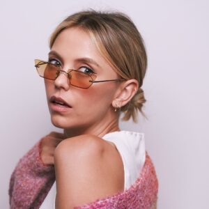 Riley Voelkel Instagram - In my #Lover Era with @vicidolls and @woodyseyewear 💋 #ootd #vicidolls #loverera #woodyseyewear #taylorswift #quentinmeowantino Photos by @mike.c.robertson