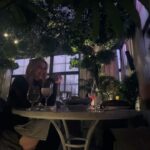 Riley Voelkel Instagram - Thank you @terraceatedition for a beautiful night in the gardens… the oysters were so good (we played rock paper scissors over the last one)