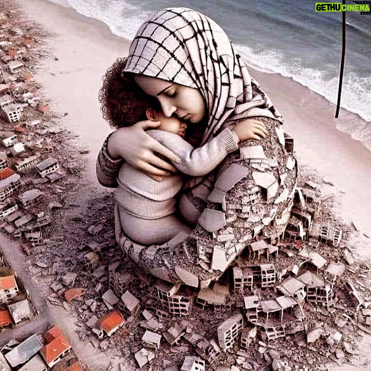 Rima Fakih Instagram - In 42 days in #Gaza 11,078 dead, including 4,506 children, 3,027 women, and 678 elderly people, as well as 27,490 injured. 1.6 million displaced. ENOUGH IS ENOUGH if this is not a crime then WHAT IS????
