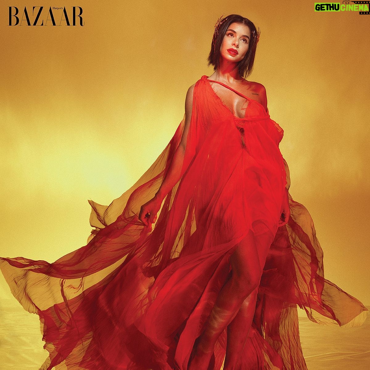Rima Fakih - 21.2K Likes - “Mother Earth… enlighten what’s dark in our world” @bazaarvietnam