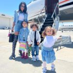 Rima Fakih Instagram - Amira’s ready to fly 🛩🙏🏽🧿💙