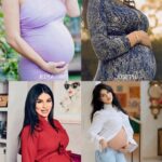 Rima Fakih Instagram - Thank you God for blessing me and my body the health to carry out our dream of 4 babies 🙏🏽 من كتر ما بحبك يا جوزي، ما كان فيني اتركك لوحدك🤰🏻🤰🏻🤰🏻🤰🏻