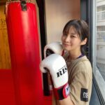 Rin Takahashi Instagram - @targetshibuya でキックボクシングしてきたよ🥊 ヘロヘロでしたがすっきりしました！！✨ 今回も隣に華音ちゃんがいましたが 相変わらずかっこよかったです😎🔥 @miyahara_kanon
