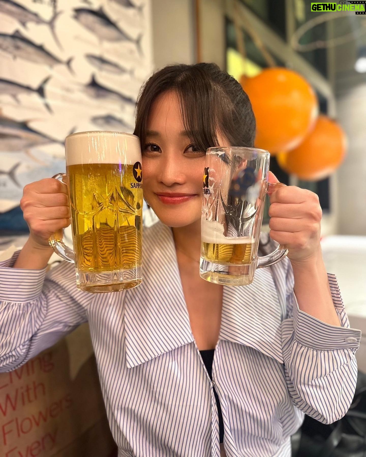 Rin Takahashi Instagram - 季節を問わずビールは最高ですね🍺🍺🍺