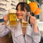 Rin Takahashi Instagram – 季節を問わずビールは最高ですね🍺🍺🍺