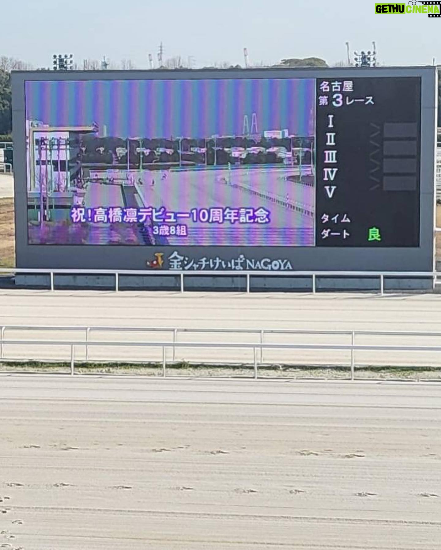 Rin Takahashi Instagram - 本日で芸能活動10周年でした✨ 10年もの間楽しく活動続けられているのは、いつも応援して下さるファンの皆様をはじめ いつもお世話になっている皆様のおかげです🌸 本当にありがとうございます🙇♀️🌼 初めての芸能界という世界に飛び込むのは不安もありましたが、今は毎日が新鮮で色々なことに挑戦させて頂けて楽しい日々を過ごしております🥰 そして10周年ということで、ファンの方が本日の名古屋競馬3R『祝!高橋凛デビュー10周年記念杯』をプレゼントしてくださりました🥹✨ 嬉しすぎるサプライズに飛び跳ねました🐴笑 みんなでXやInstagramで一緒に予想したり本当に楽しかったです💓 そしてなんと!!!!!!!!! レースも的中させることができました🥹🐴❤️ 素敵なプレゼントを本当にありがとう🥰 写真は本日イワタさんに撮って頂いたお写真と、10年前に撮って頂いたお写真です✨ 10年って本当あっという間😳😳😳 そして名古屋競馬場での記念すべきお写真です🫣❤️ そしてそして本日は競馬関連がもう一つ!✨ 22時52分〜23時 フジテレビ『週末はウマでしょ!』出演させて頂きます🐴 こちらもぜひ観てください🥰 最後まで読んで頂きありがとうございました💛