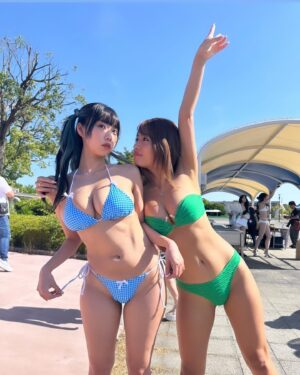 Rina Hashimoto Instagram - この前のプール💚
Greenがお気に入り🤩

日焼けもして、めちゃくちゃいい感じ！
かわいい😎💚💚💚💚💚

矯正中につきマウスピースつけたまま撮影会やってたんやけど
やっぱり唇ちょっと浮いてるかんじするな🤪🤪

次のプール撮影会は、
6/30になりそうです🤫まだ秘密やけどっ