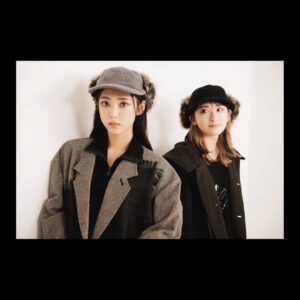 Rina Ikoma Instagram - ✴︎
かすみんとの初仕事(*´꒳`*)⁣
⁣
また必ずやりたい。⁣
色々やりたい事沢山あるっっ🩶🩶⁣
⁣
#山谷花純⁣
#生駒ちゃん⁣
#芝居したい！⁣
#smart