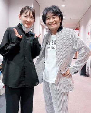 Rina Ikoma Instagram - .
水谷千重子50周年記念公演も⁣
⁣
気づいたら、明日が大千穐楽です！！⁣
⁣
さみしい🥺⁣
⁣
毎日すごく充実していて。⁣
エンタメをギュッと凝縮したこの公演は⁣
めちゃくちゃ勉強になります！！⁣
⁣
千重子先生のお歌も毎日聴けて贅沢な日々です(*´꒳`*)⁣
⁣
昨日今日と、⁣
千重子先生とダンスでジョインさせて頂きました！！⁣
⁣
平野泰新くんと！！⁣
今回も踊れて本当に嬉しかったです🥰⁣
⁣
御崎進さんとのお写真。⁣
御崎さんの目が！！👀⁣
⁣
萬みきおさんと⁣
伊達みきおさん味がすごいですね〜笑⁣
⁣
根本要さんと！！⁣
ステージ後にご挨拶したら、⁣
是非写真撮りましょうと仰って頂きました！！⁣
⁣
舞台素敵でしたよ！⁣
千秋楽までお客様を楽しませてくださいねと⁣
⁣
お話ししてくださいました！！⁣
心に刻まれました！！⁣
⁣
千重子先生のステージは⁣
様々なジャンルの素晴らしい方々の歌を聴けて⁣
本当に贅沢ですし、私も頑張りたいってモチベーションがあがりまくります！、⁣
⁣
明日も、しっかり努めます(*´꒳`*)⁣
⁣
#水谷千重子 先生⁣
#御崎進 さん⁣
#萬みきお さん⁣
#根本要 さん⁣
#平野泰新⁣
#生駒ちゃん⁣
