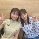 Rina Kawaei Instagram - ゆーのちゅーぶ🎥 出させてもらいました☺︎ ぜひみてね！ いつもりぃさんりぃさん って言ってくれるんだけど 私、事務所の後輩なのよ ゆうちゃん本当に優しいのよ 鹿児島のお土産もくれて 誕生日プレゼントもくれて、、。 ゆうの先輩いつもありがとうございます！ もらったバレッタ可愛いねっ🥺 今日も暑いけど頑張ろう〜！
