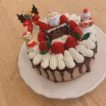 Rina Kawaei Instagram - Merry Christmas 🌲🤍 今年はチョコレートケーキを作りました☺︎ 1ヶ月前から飾りを買い揃えたので大満足 ニジクワもクリスマス楽しんでる、多分。 では、明日からまた頑張りますぅ🫡