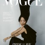 Rina Sawayama Instagram - At 32, @RinasOnline has established herself as part of a new generation of music stars reshaping the industry model to fit their own mould. And, she tells @LiamNHess, she’s only just getting started. In the July 2023 issue of @BritishVogue, the cover star talks about her third album, taking her first steps as an actor and why being a queer Asian musician is “freeing”. Click the link in bio to read the profile in full, and see the full story in the new issue, on newsstands Tuesday 20 June. #RinaSawayama wears all @Givenchy, photographed by #TimWalker and styled by @KPhelan123, with hair by @AliPirzadeh, make-up by @TerryBarberOnBeauty, nails by @Simmy_NailsAndBeauty, set design by @MigsBento and production by @Zoe_Wassall at @GreatSouthernProductions. [Image Description: Image shows Rina Sawayama, a Japanese-British woman with black hair, on the cover of British Vogue. She is dressed all in black, and sitting on a stool against a grey backdrop, with her body angled to the right and her head turned towards the camera. Her long black hair is standing up vertically and her fingernails are long and filed into a point. Her left arm is resting on her knee, and her right arm is folded on top, with her chin resting on her hand. Above her head, the Vogue logo in big white letters. The cover also reads: “Pride & Joy.“]