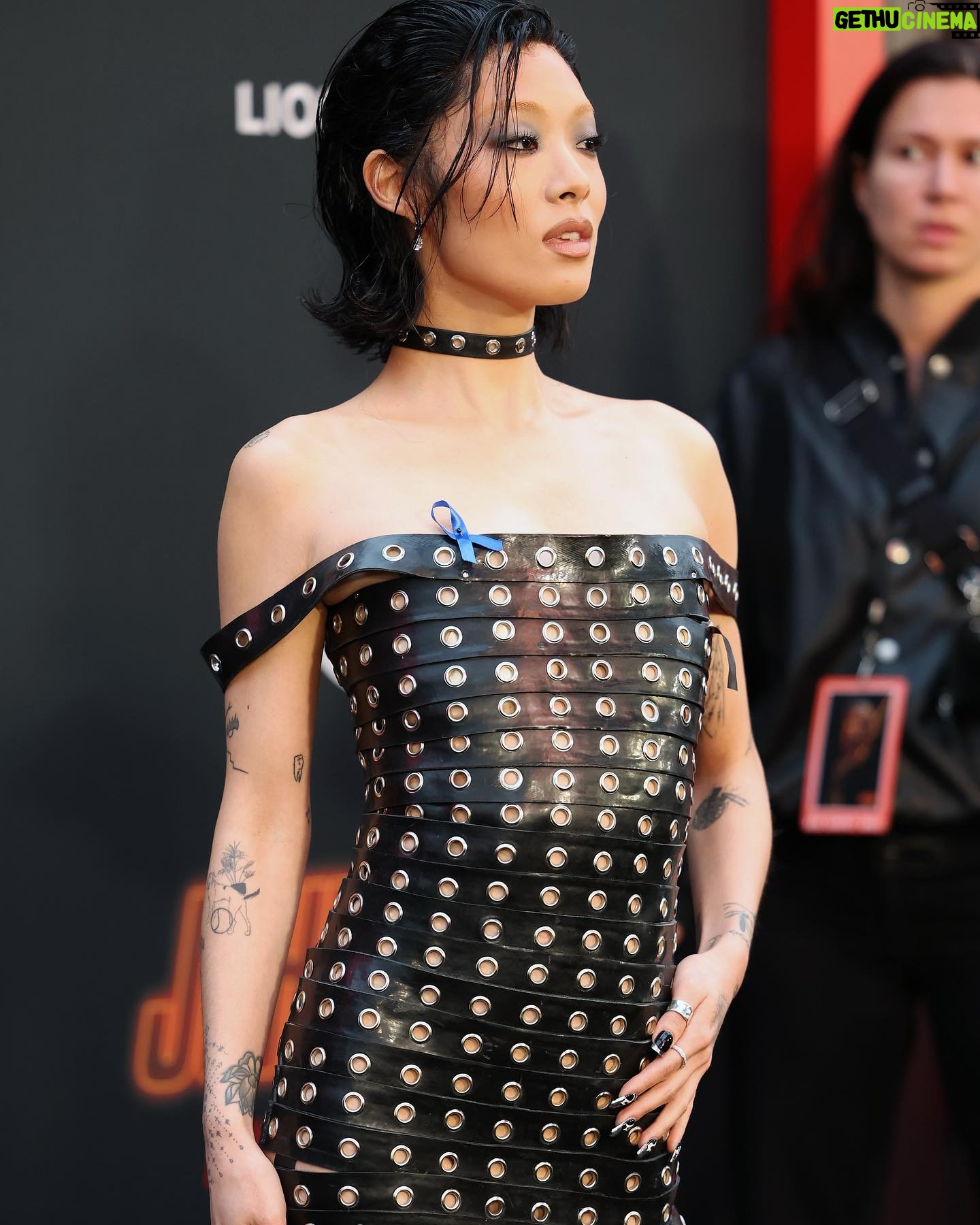 Rina Sawayama Instagram - ok time to stop slaying on the red carpisha cos John Wick is finally out in cinemas this Friday !!!!!!! Iβve had the BEST time promoting this film and girls let me tell u itβs a 10/10 ππππ make sure u stay RIGHT TILL THE VERY END ποΈπποΈ