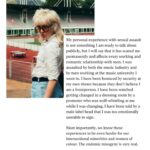 Rina Sawayama Instagram - happy international women’s day to all women, and in particular the women who have to fight silent battles with this industry on a daily basis! It’s the first time I’ve been honest about my past year (or to a level of detail I feel safe to). Honestly my mental health has been awful and though I was able to complete my 2023 commitments I can’t say it’s been the same this year. I’m sorry if I’ve let you down, my fans have been the shining light in all this. You’re always so supportive of me and I appreciate it so much. I’ve been lucky to have found ways to keep my business afloat and support myself as well as my team, but when it comes to new music I can’t release another album under my current conditions. I feel really trapped and don’t know what to do. Thank you to the women who bravely shared their story here, and to Roisin and Chloe for bringing it all together. you can read it in my stories (as you might expect there’s lots of trigger warnings). I’ve felt enlivened by the strength in this article, but I’ve also cried at how truly rotten the industry is. This is just a FRACTION of what actually goes on. Ive heard more stories like this, some worse, in private from other artists. There are men who have done horrible things to multiple women who have very secure jobs in high places. It’s truly terrifying. If you wanna help us you can share the article and send words of love and support to those featured. I would like to see more publications amplify this endemic problem outside of this one day too. Like I said in the article I don’t know a single woman who has not experienced some form of misogyny. As someone whose passion in music at school was taken advantage of by a music teacher who proceeded to then groom me for several years in my teens, it starts young. The music industry is absolutely due a MeToo movement and we need your amplification. Otherwise these artists will disappear from the industry. I don’t want any young person to ever have to experience what some of these women have. I want men to amplify this too. This is our workplace and women don’t deserve to be treated like this. This is not some rite of passage and this needs to stop