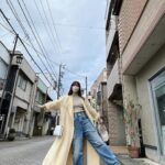 Rino Sashihara Instagram – 曇天、です。
コート着れるのは嬉しいですね☺️
みんなはどんなコートに着ますか？