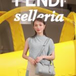 Rio Uchida Instagram - 🩵 FENDI 🩵 2025年に創業100周年を迎えるFENDI。 「セレリア1925(Selleria 1925)」の発売を記念して、フェンディのクラフツマンシップを体験できる唯一無二のポップアップストア「Fendi Selleria(フェンディ セレリア)」が3月26日(火)～ 3月31日(日)に渋谷のTOKYO MEDIA DEPARTMENTで開催されています。 イタリアのレザー工場の職人さんが期間限定で来日されて、バッグの製造工程を見せてくれたり、色々なことを体験できました💛 私は水色でまとめた上品で爽やかなコーディネートにしたよ🩵 @fendi #FendiSelleria #PR