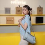 Rio Uchida Instagram - 🩵 FENDI 🩵 2025年に創業100周年を迎えるFENDI。 「セレリア1925(Selleria 1925)」の発売を記念して、フェンディのクラフツマンシップを体験できる唯一無二のポップアップストア「Fendi Selleria(フェンディ セレリア)」が3月26日(火)～ 3月31日(日)に渋谷のTOKYO MEDIA DEPARTMENTで開催されています。 イタリアのレザー工場の職人さんが期間限定で来日されて、バッグの製造工程を見せてくれたり、色々なことを体験できました💛 私は水色でまとめた上品で爽やかなコーディネートにしたよ🩵 @fendi #FendiSelleria #PR