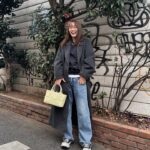 Rio Uchida Instagram - オフの日。 親友と三茶のティラミス食べに行った✌️映えた✌️ 私服〜！ coat: @clane_official tops: @auralee_tokyo denim: @maisonmargiela shoes: @converse bag: @newbottega glasses: @oliverpeoples