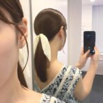 Risa Yukihira Instagram - メイクさんがリボンつけてくれた☺︎♡