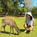 Rita Pereira Instagram - Hoje foi dia de Nara, de bambis e de um dos jardins mais bonitos que já vi na vida - Isuien Garden 🌳 #japan #family #love #garden #isuiengardennara #nara