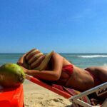 Rita Pereira Instagram – Just another day at the beach 🌴