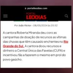 Roberta Miranda Instagram - Obrigada @leodias !! @leo_dias_portal_ Conto com os meus fãs para continuar doando ! Grata @cufabrasil pelo prêmio que vcs me deram em reconhecimento ao mínimo que fiz ! Dedé vice presidente Equipe Cufa !! João Victor !!! Grata @marcivanbarreto Presidente Cufa estado São Paulo!! Fãs !! Amigos !! Minha empresária @celiammoratori ( água , muita água !! Urgente !! Para essas pessoas )