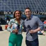 Robin Roberts Instagram – BTS moments before @robinrobertsgma and @whitjohnsontv saw the total solar eclipse! ☀️🌑