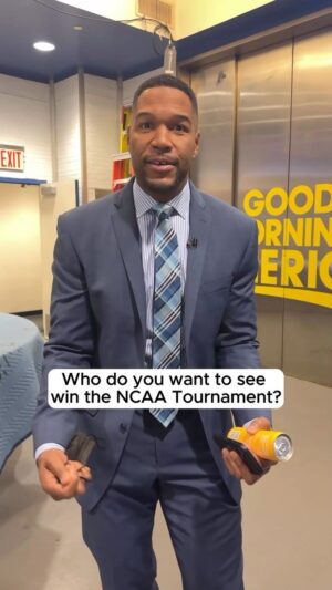 Robin Roberts Instagram - Let the #MarchMadness begin! 🏀 

@robinrobertsgma, @michaelstrahan and @ginger_zee tell us who they want to see win the @marchmadnessmbb! Who do you want to see come out on top? ⬇️