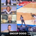 Robin Roberts Instagram - Some of my favorite highlights of @snoopdogg on the Bird & Taurasi Show 😂 Tuned in for the boss @sbird10 & @dianataurasi during the game for top tier entertainment 📺 #snoopdogg #marchmadness #womensbasketball