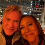 Robin Roberts Instagram - Spending quality time with @samchampion tonight at the lovely and delicious @everdenenyc This was totally worth staying up past bedtime! We’ll both see you in the morn on @goodmorningamerica ❤️