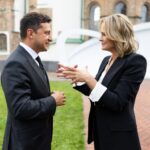 Robin Wright Instagram – Honored to be a part of #thekyivsummitoffirstladiesandgentlemen Thank you so much @olenazelenska_official & @zelenskiy_official 
#ukraine #kyev #kiev
#humanrights #equalrights #together #werise #tothechallenge