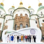 Robin Wright Instagram – Honored to be a part of #thekyivsummitoffirstladiesandgentlemen Thank you so much @olenazelenska_official & @zelenskiy_official 
#ukraine #kyev #kiev
#humanrights #equalrights #together #werise #tothechallenge