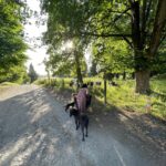 Rocío Toscano Instagram – Paseando por el barrio 🐄👨‍👩‍👧‍👦💖 #sur #vidadecampo #crianza #naturaleza #hashtag #jashtag #equisde