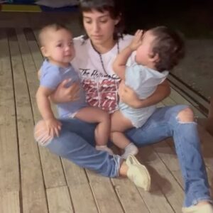 Rocío Toscano Instagram - No se en que estaba pensando cuando me fui a vivir al campo sola con dos bebes de 10 meses jajaja ke loca 😅 
1 año en USA,  1 año en el sur y ya vamos a cumplir 1 año en stgo en dos semanas 🫶🏼❤️‍🔥