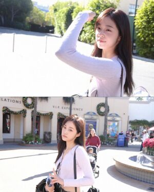 Roh Yoon-seo Instagram - LA 여행기 🌻🎠⛱️🎢✨