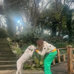 Rojda Demirer Instagram - Hoşbulduk Çerkezköy🫶çok güzel bi yere geldik foto çekilmek isterken beni bulan güzellikle fotom tamamlandı😊 🐕 📸 @hamdilerden 🙏
