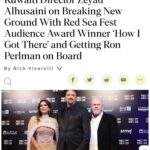 Ron Perlman Instagram - So blown away by Zee’s 1st film. As was all who saw it. Winner of the audience award, Red Sea film festival, Jeddah, Saudi Arabia. Repost from @zee_alhusaini • @variety @redseafilm @perlmutations @howigotthere @yaqoubian @jaavedjaaferi