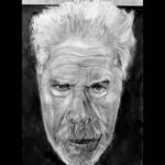 Ron Perlman Instagram - From a friend and a stupendous artist Kevin Corrigan. I’ll start the bidding off at 450… Repost from @kevinfcorrigan • "State of the Union" "Union Man" "Stand Up Guy" "There's A Lot Of Ways To Lose Your House" Can't settle on a title. Portrait of the actor Ron Perlman, inspired by his Instagram live feed. Pencil, graphite powder, liquin original, acrylics and gesso on watercolor paper. 12 x 18 I am auctioning off this original piece to benefit the Entertainment Community Fund. DM me your bid in the next 72 hours. Bidding starts at $450 and will will end at noon on Friday, July 21. It will be shipped to the winner within one week. @alifeinthearts #sagaftrastrike #sagaftrastrong #Hellboy #ronperlman