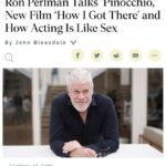 Ron Perlman Instagram - Like SEX I tell ya!!! (Link in bio)