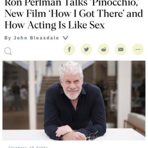 Ron Perlman Instagram - Like SEX I tell ya!!! (Link in bio)
